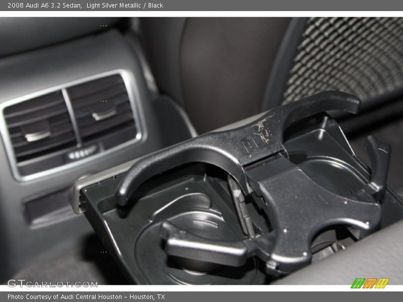 Light Silver Metallic / Black 2008 Audi A6 3.2 Sedan