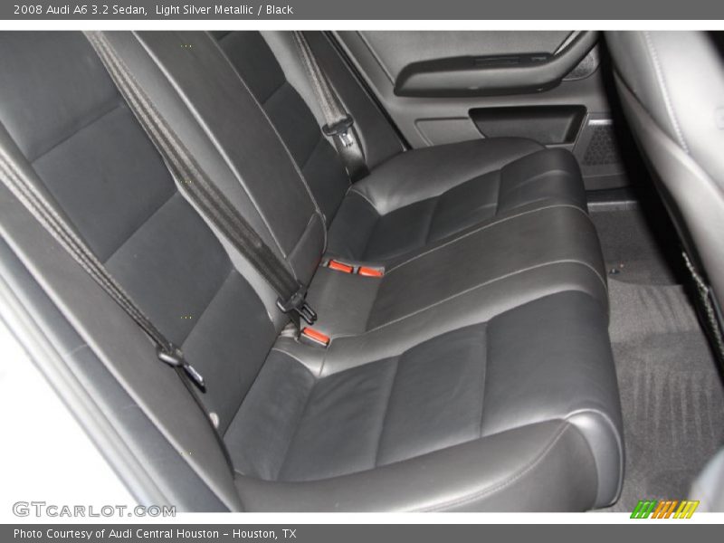 Light Silver Metallic / Black 2008 Audi A6 3.2 Sedan