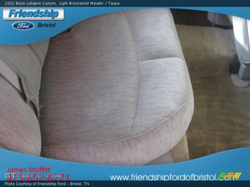 Light Bronzemist Metallic / Taupe 2002 Buick LeSabre Custom