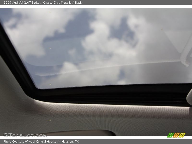 Quartz Grey Metallic / Black 2009 Audi A4 2.0T Sedan