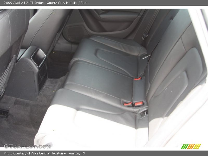 Quartz Grey Metallic / Black 2009 Audi A4 2.0T Sedan