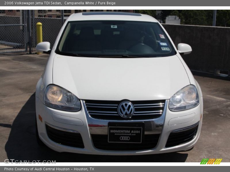 Campanella White / Pure Beige 2006 Volkswagen Jetta TDI Sedan