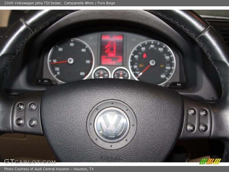 Campanella White / Pure Beige 2006 Volkswagen Jetta TDI Sedan