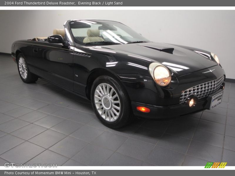 Evening Black / Light Sand 2004 Ford Thunderbird Deluxe Roadster