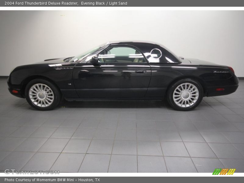 Evening Black / Light Sand 2004 Ford Thunderbird Deluxe Roadster