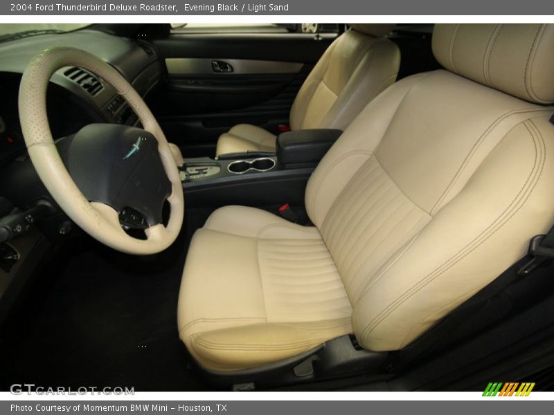 Evening Black / Light Sand 2004 Ford Thunderbird Deluxe Roadster
