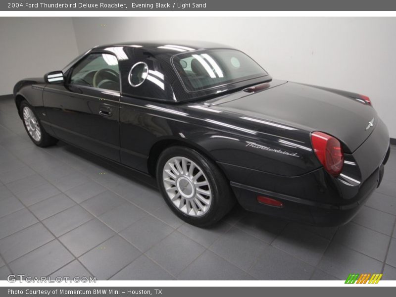 Evening Black / Light Sand 2004 Ford Thunderbird Deluxe Roadster