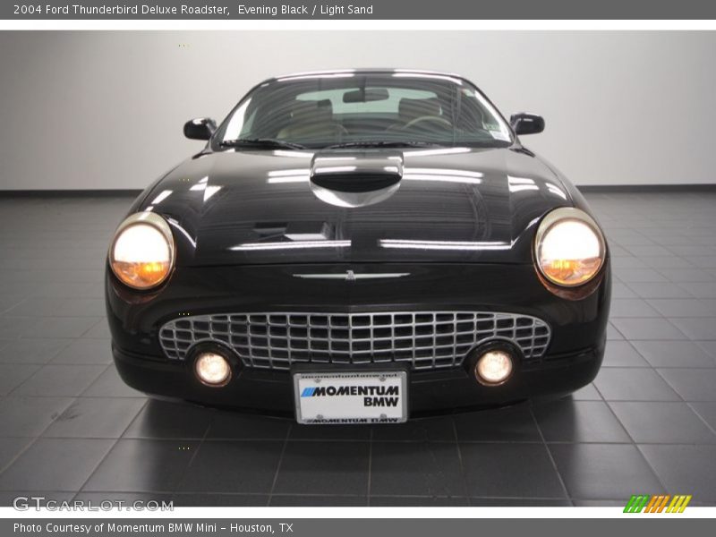 Evening Black / Light Sand 2004 Ford Thunderbird Deluxe Roadster