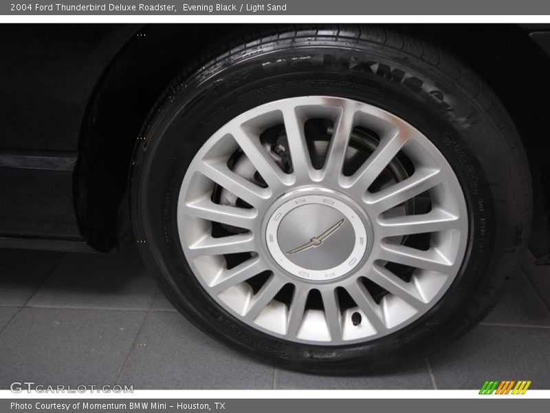 Evening Black / Light Sand 2004 Ford Thunderbird Deluxe Roadster