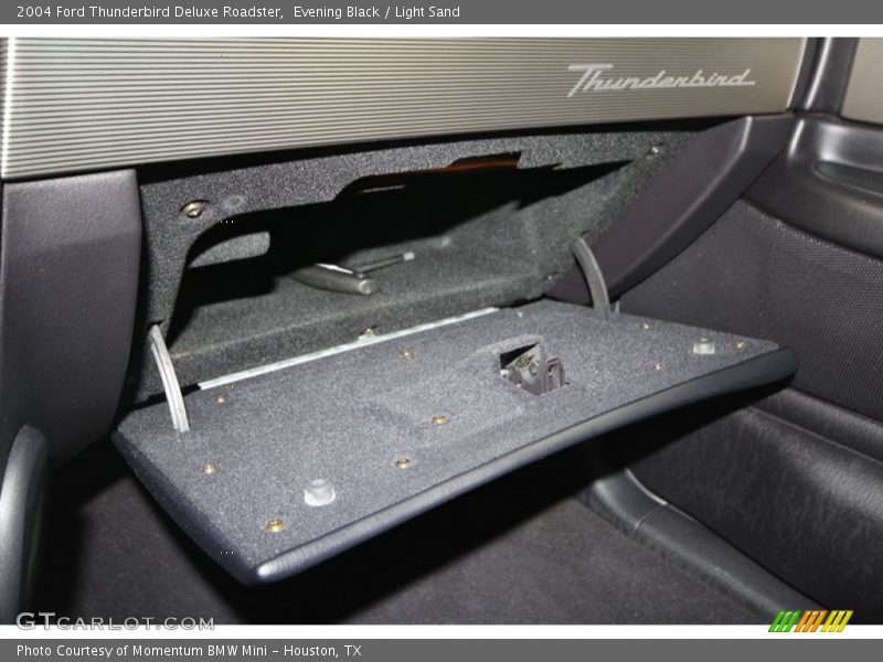 Evening Black / Light Sand 2004 Ford Thunderbird Deluxe Roadster