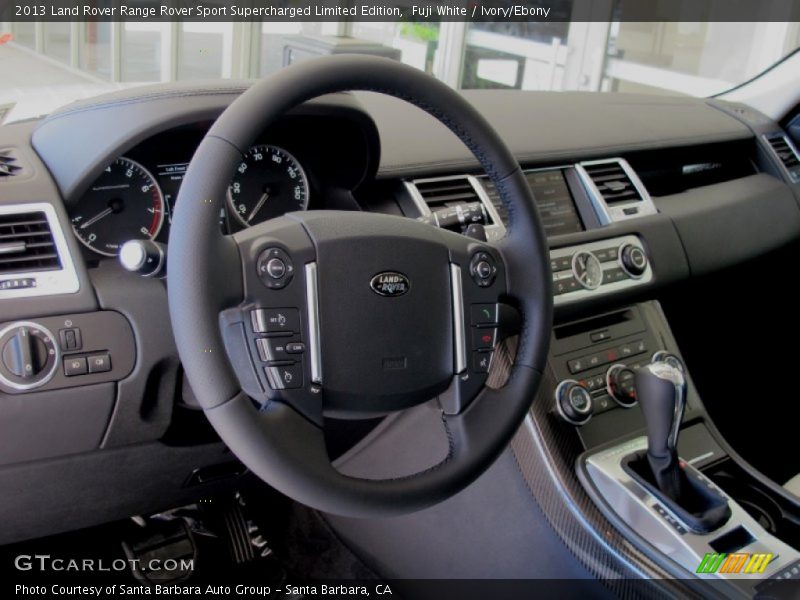 Dashboard of 2013 Range Rover Sport Supercharged Limited Edition