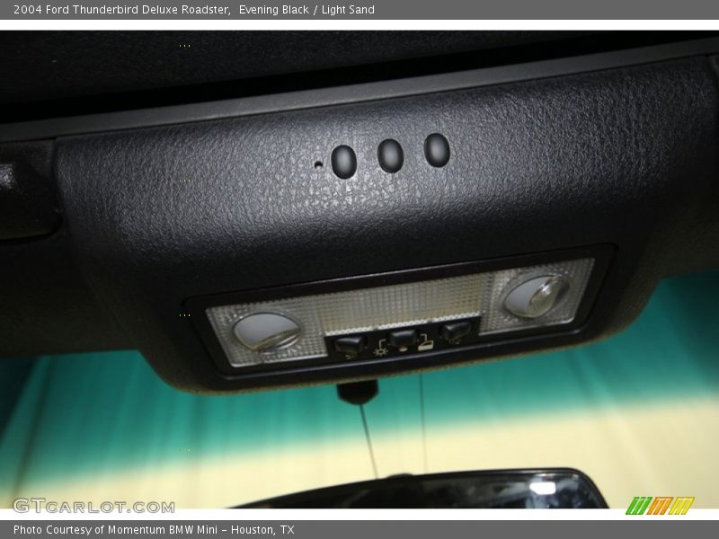 Evening Black / Light Sand 2004 Ford Thunderbird Deluxe Roadster