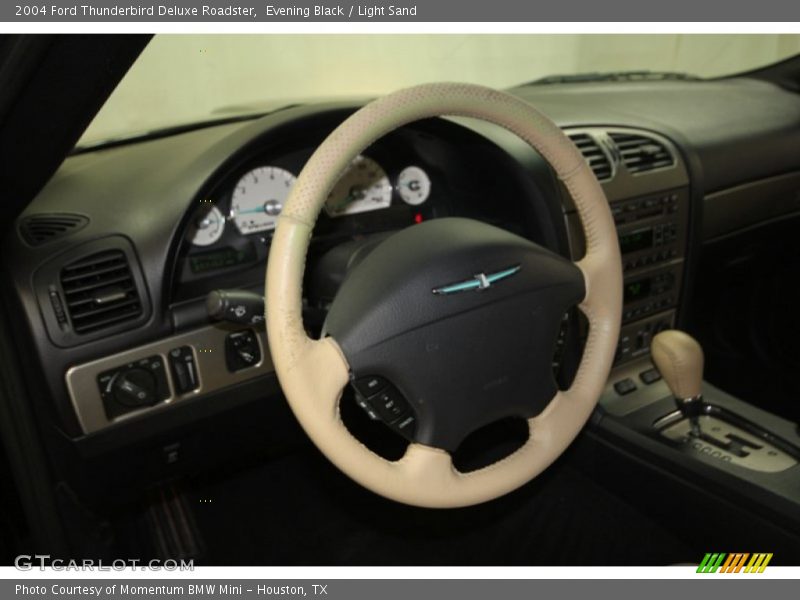 Evening Black / Light Sand 2004 Ford Thunderbird Deluxe Roadster