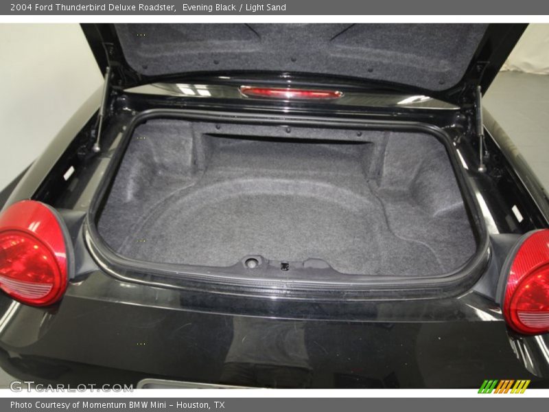 Evening Black / Light Sand 2004 Ford Thunderbird Deluxe Roadster