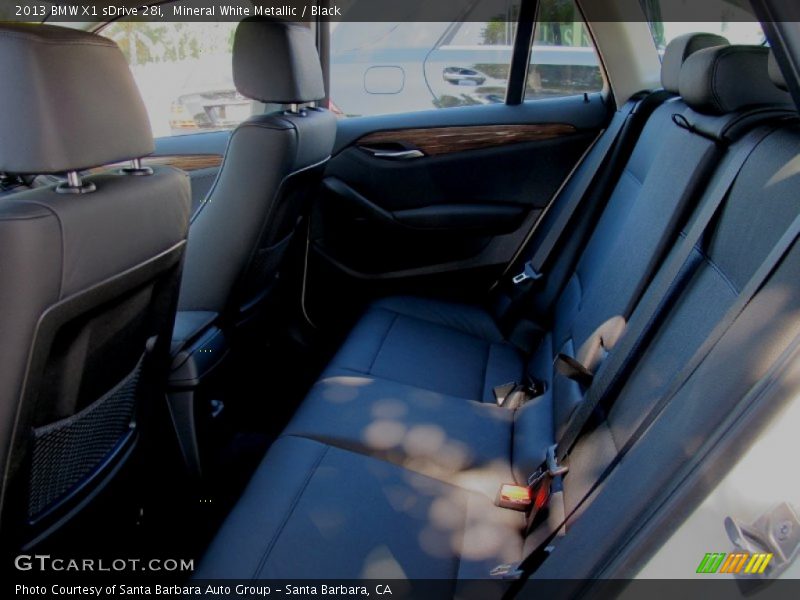 Rear Seat of 2013 X1 sDrive 28i
