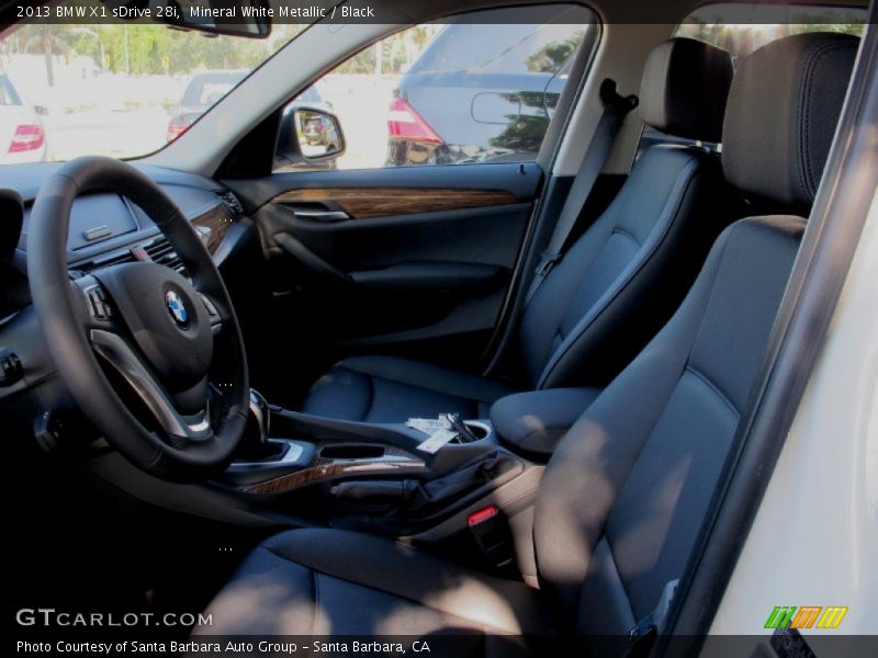 Front Seat of 2013 X1 sDrive 28i