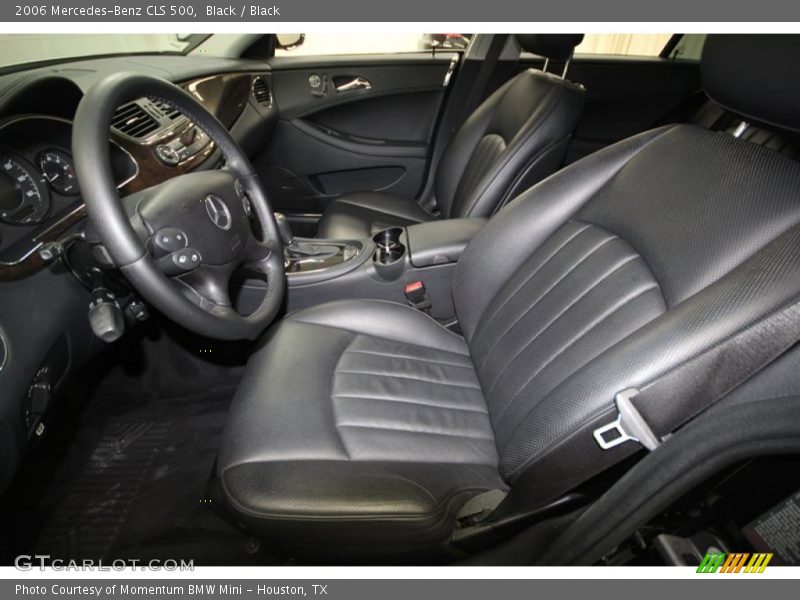 Black / Black 2006 Mercedes-Benz CLS 500