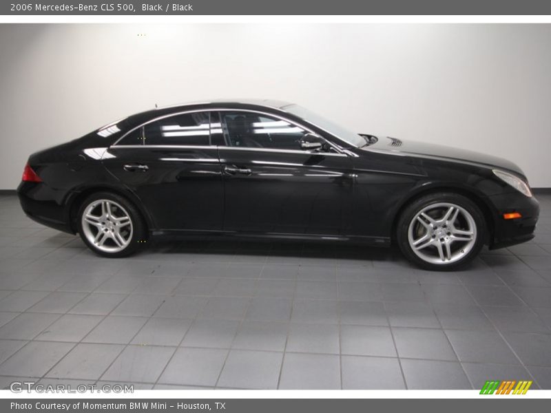 Black / Black 2006 Mercedes-Benz CLS 500