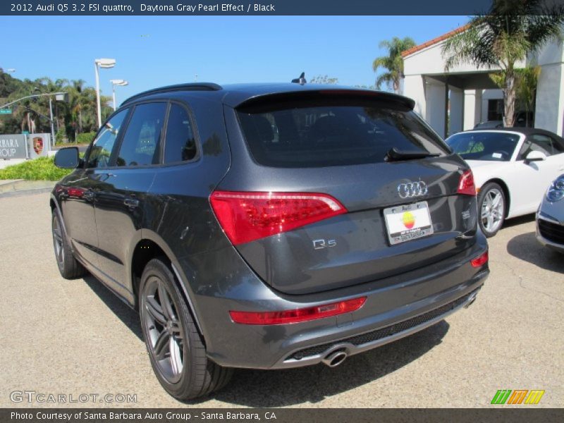 Daytona Gray Pearl Effect / Black 2012 Audi Q5 3.2 FSI quattro