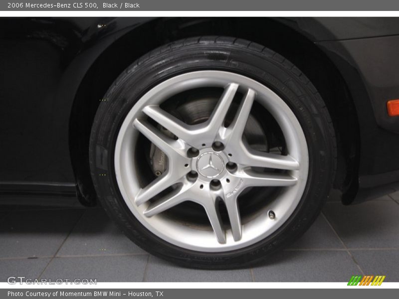 Black / Black 2006 Mercedes-Benz CLS 500