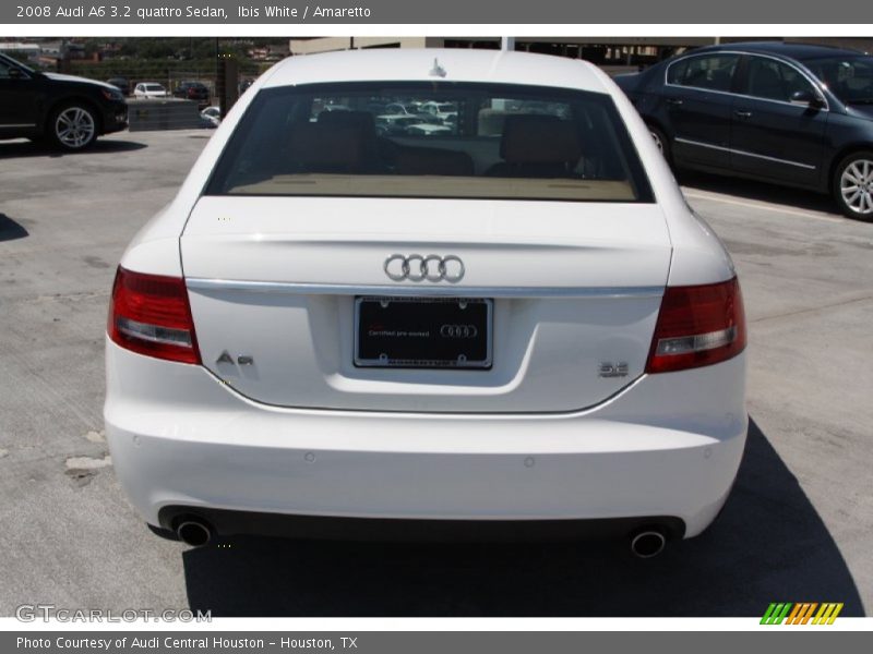 Ibis White / Amaretto 2008 Audi A6 3.2 quattro Sedan