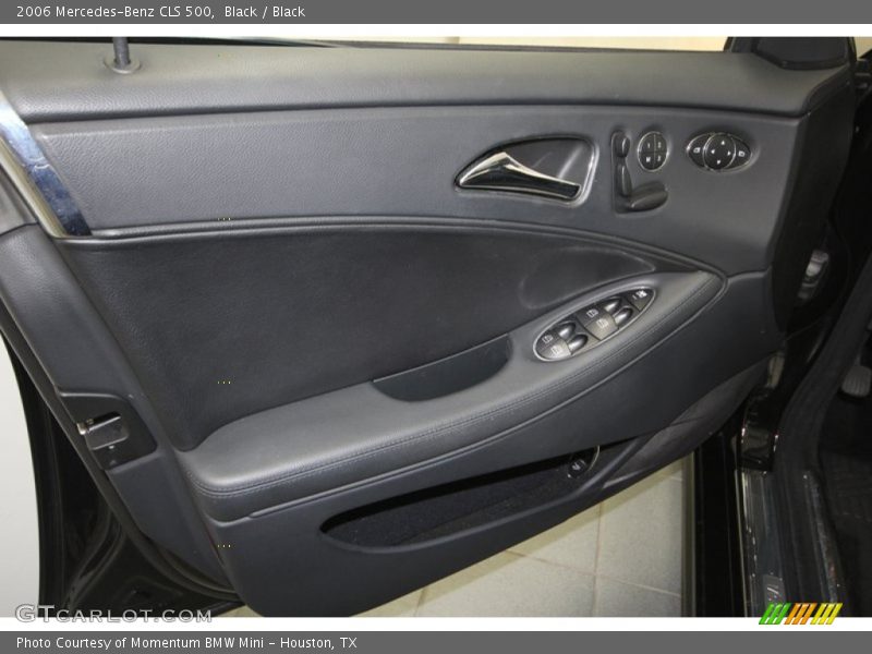 Black / Black 2006 Mercedes-Benz CLS 500
