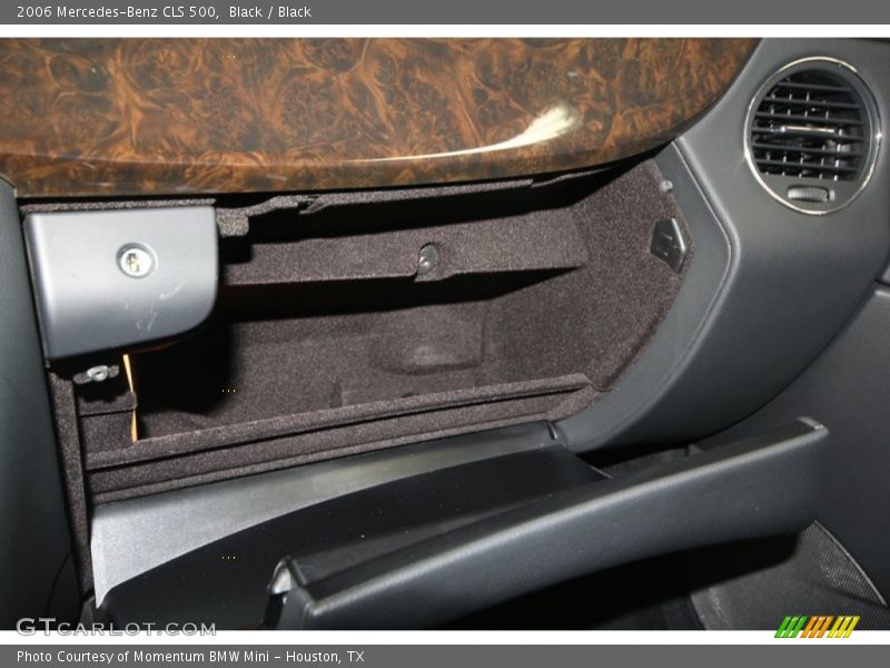 Black / Black 2006 Mercedes-Benz CLS 500