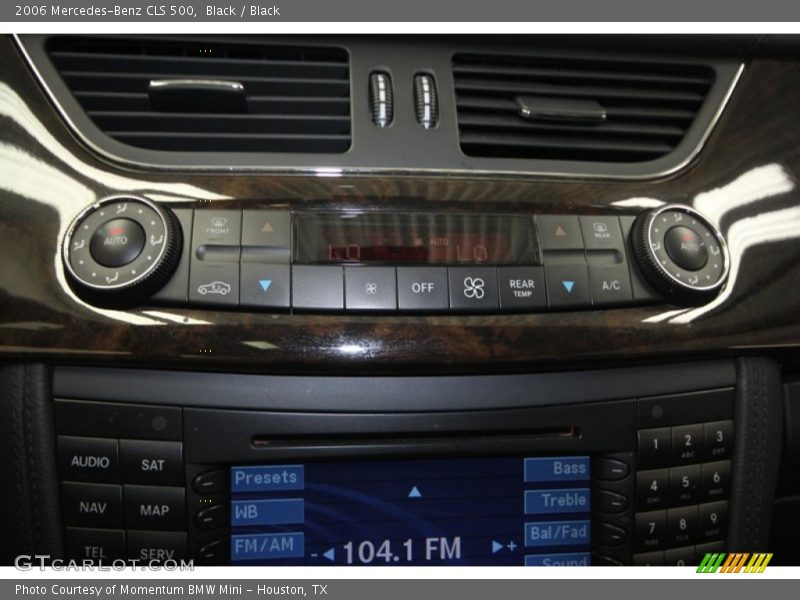 Black / Black 2006 Mercedes-Benz CLS 500