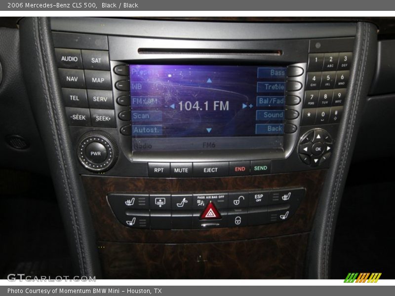 Black / Black 2006 Mercedes-Benz CLS 500