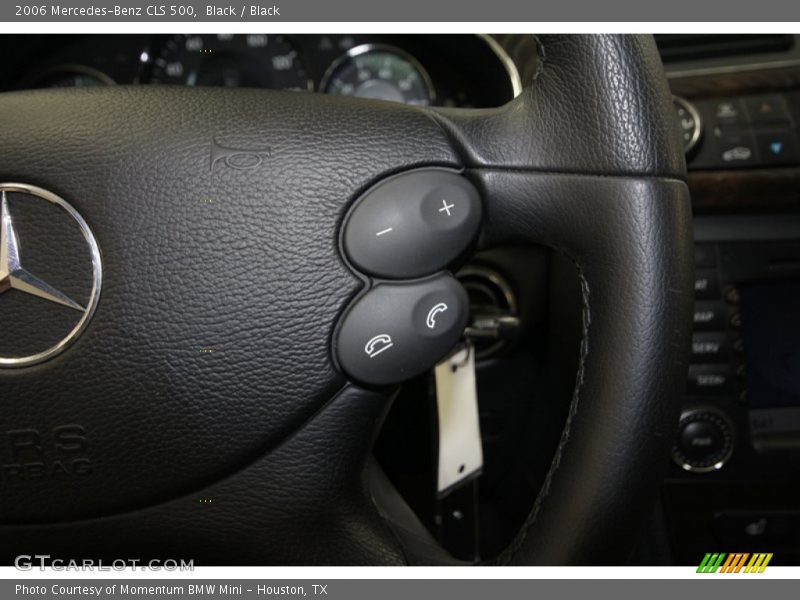 Black / Black 2006 Mercedes-Benz CLS 500