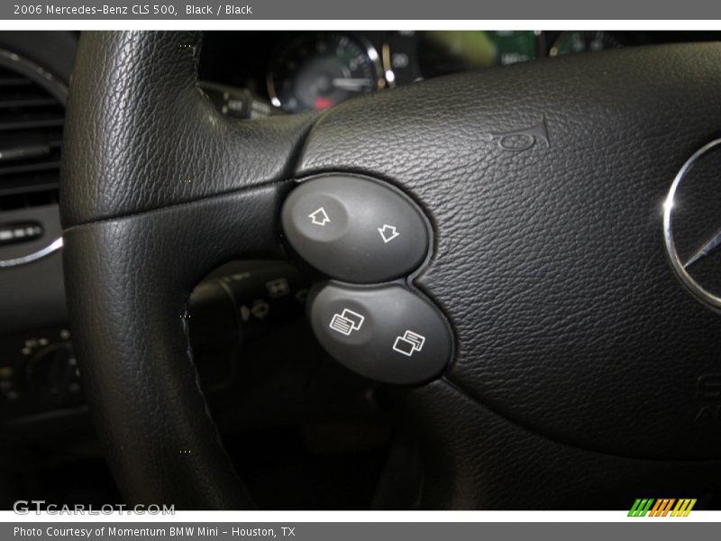 Black / Black 2006 Mercedes-Benz CLS 500