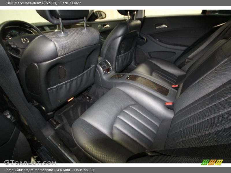 Black / Black 2006 Mercedes-Benz CLS 500
