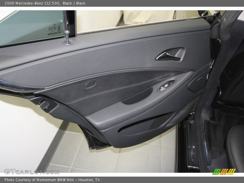 Black / Black 2006 Mercedes-Benz CLS 500