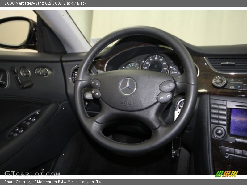 Black / Black 2006 Mercedes-Benz CLS 500