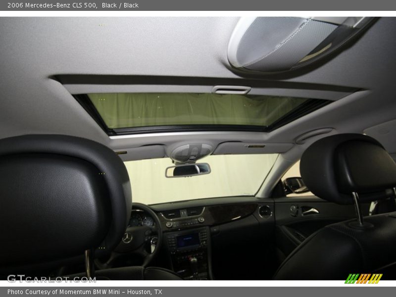 Black / Black 2006 Mercedes-Benz CLS 500
