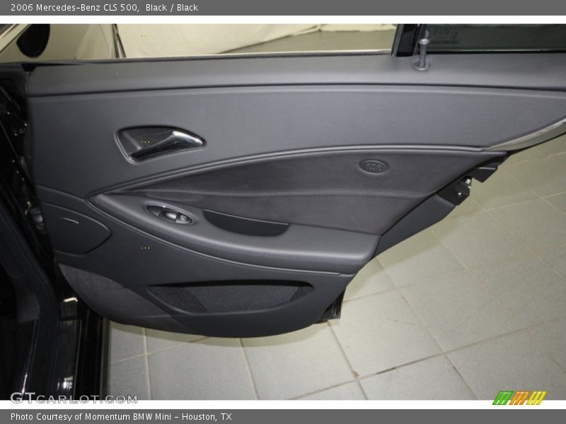 Black / Black 2006 Mercedes-Benz CLS 500