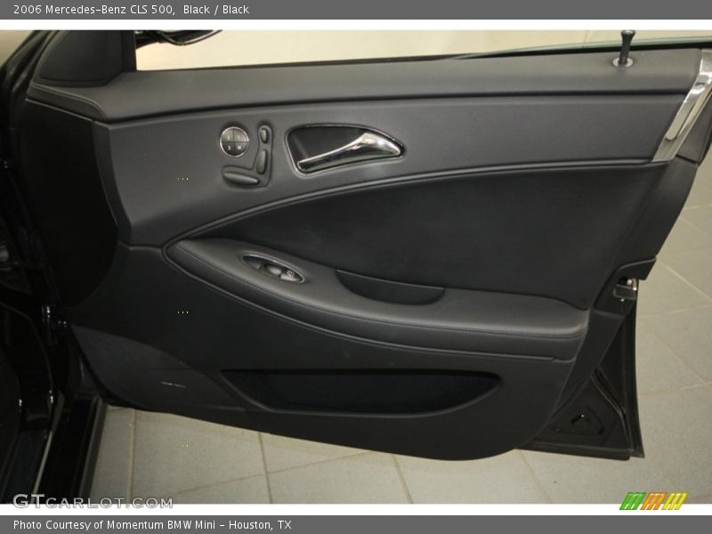 Black / Black 2006 Mercedes-Benz CLS 500