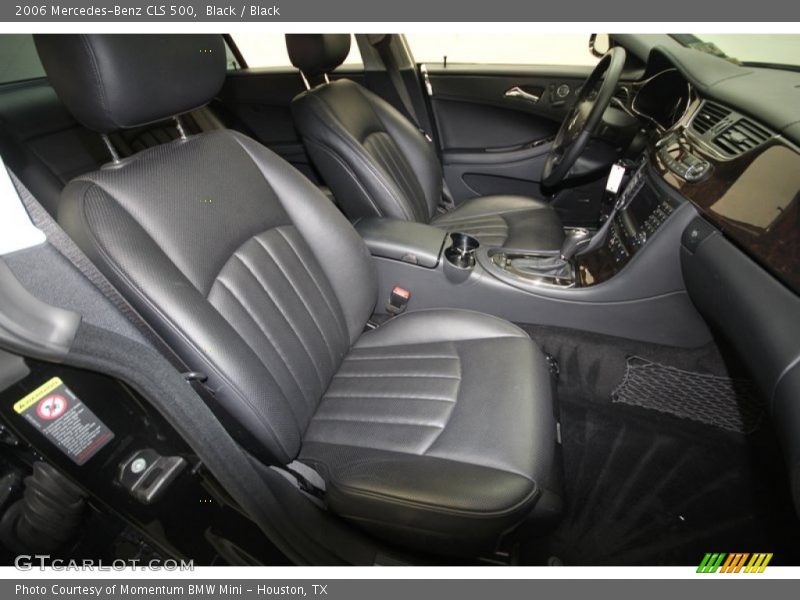 Black / Black 2006 Mercedes-Benz CLS 500