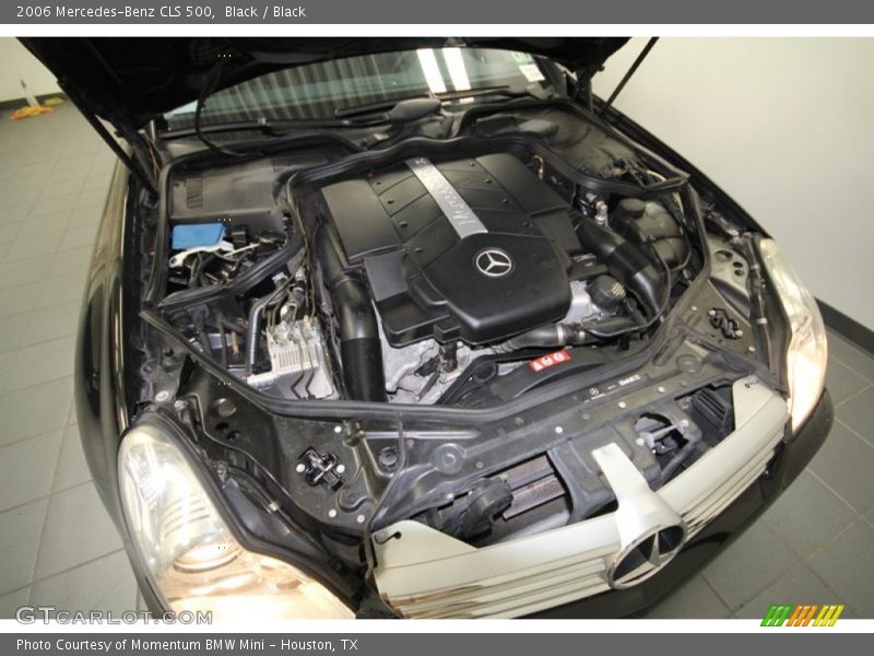 Black / Black 2006 Mercedes-Benz CLS 500