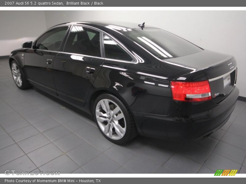 Brilliant Black / Black 2007 Audi S6 5.2 quattro Sedan