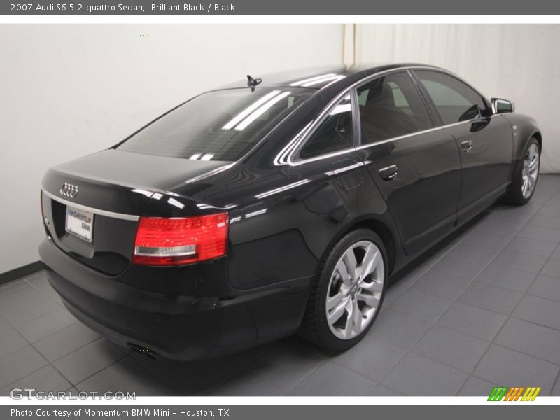 Brilliant Black / Black 2007 Audi S6 5.2 quattro Sedan