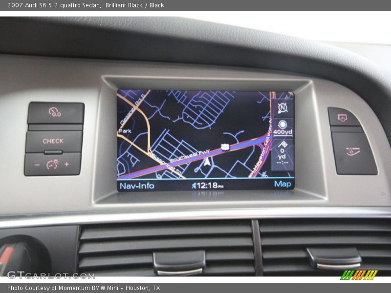 Navigation of 2007 S6 5.2 quattro Sedan