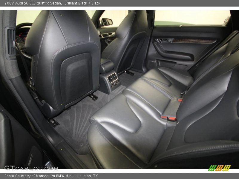 Brilliant Black / Black 2007 Audi S6 5.2 quattro Sedan