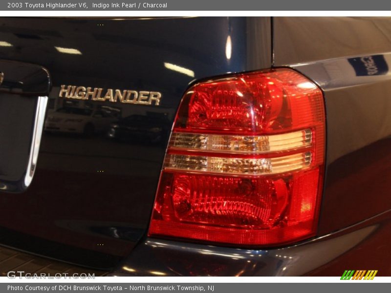 Indigo Ink Pearl / Charcoal 2003 Toyota Highlander V6