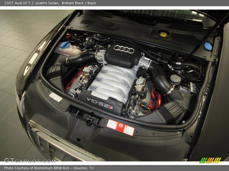  2007 S6 5.2 quattro Sedan Engine - 5.2 Liter DOHC 40-Valve VVT V10