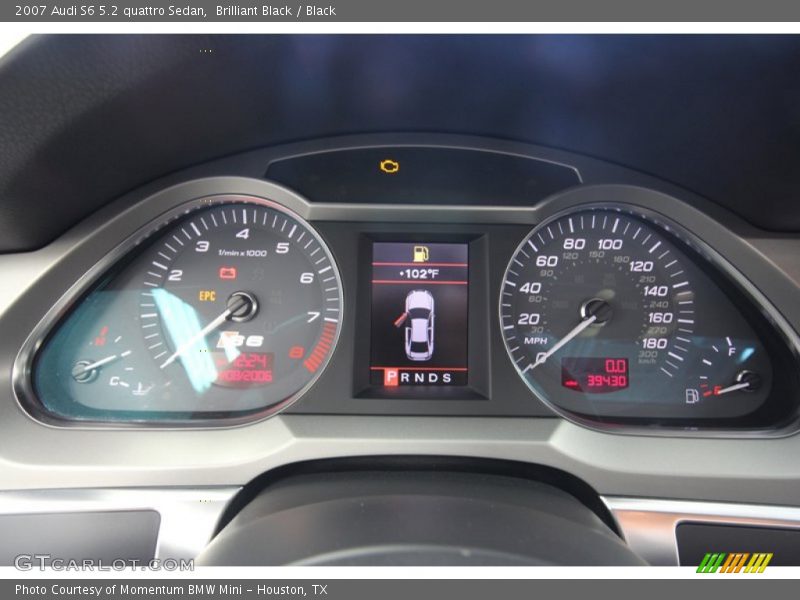  2007 S6 5.2 quattro Sedan 5.2 quattro Sedan Gauges