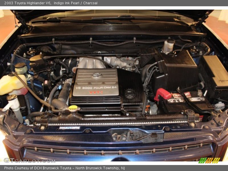Indigo Ink Pearl / Charcoal 2003 Toyota Highlander V6
