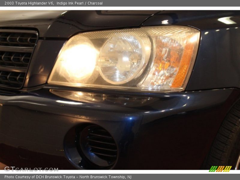 Indigo Ink Pearl / Charcoal 2003 Toyota Highlander V6