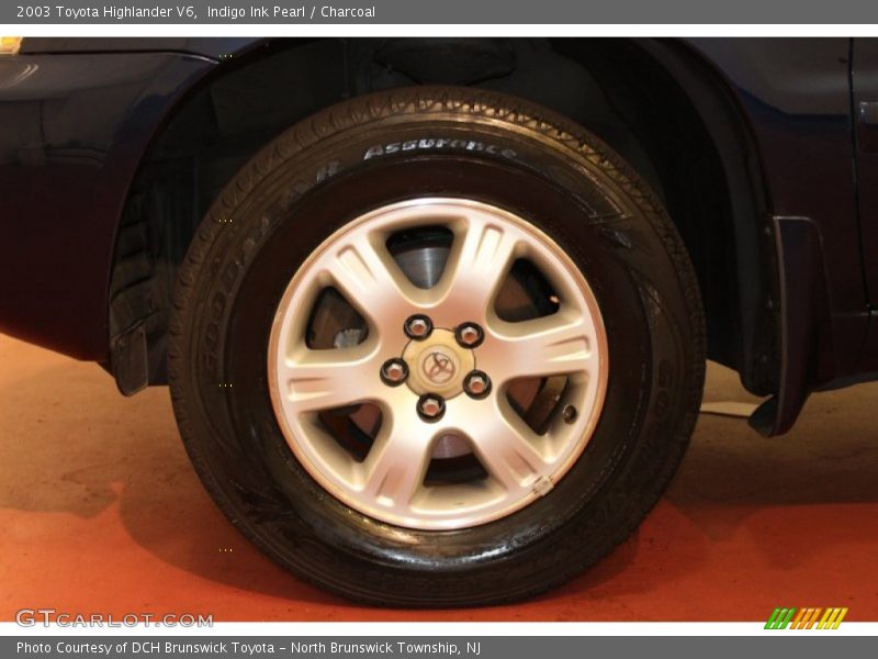 Indigo Ink Pearl / Charcoal 2003 Toyota Highlander V6