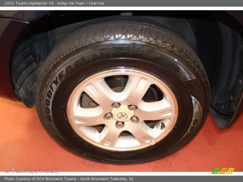 Indigo Ink Pearl / Charcoal 2003 Toyota Highlander V6